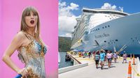 Mujer cae de un crucero con temática de Taylor Swift y no ha sido localizada