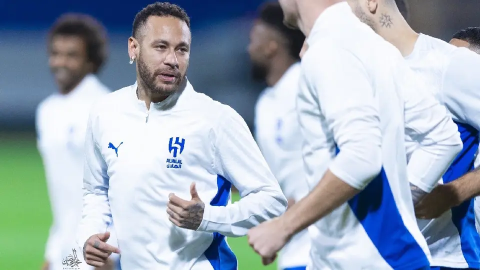 ¿Vuelve a casa? Neymar aparece en rueda de prensa del Santos de Brasil