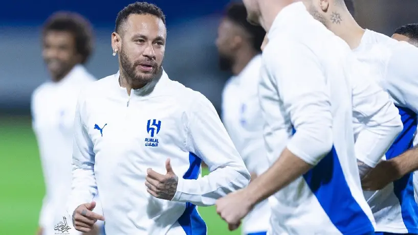 ¿Vuelve a casa? Neymar aparece en rueda de prensa del Santos de Brasil