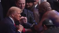 Donald Trump asistió a combate de UFC en New York