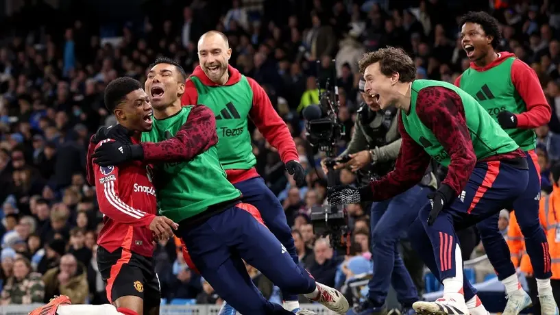 ¡Hundidos! Manchester City cae en casa ante el United; solo tienen una victoria en 11 partidos