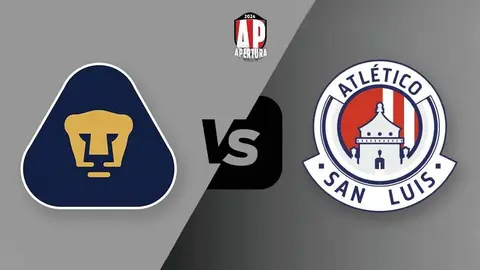 Pumas vs Atlético de San Luis ¿Dónde y a qué hora ver el partido de Apertura 2024?