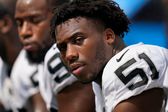 Malcolm Koonce, de los Raiders de Las Vegas se perderá toda la temporada