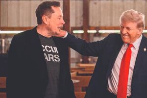 Donald Trump festeja su triunfo en las elecciones con Elon Musk y Dana White