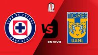 Cruz Azul vs Tigres EN VIVO Liga MX Apertura 2024 Jornada 17