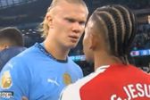 ¡Androide enloquecido! Haaland se enfrascó en discusión con Arteta y Gabriel Jesús