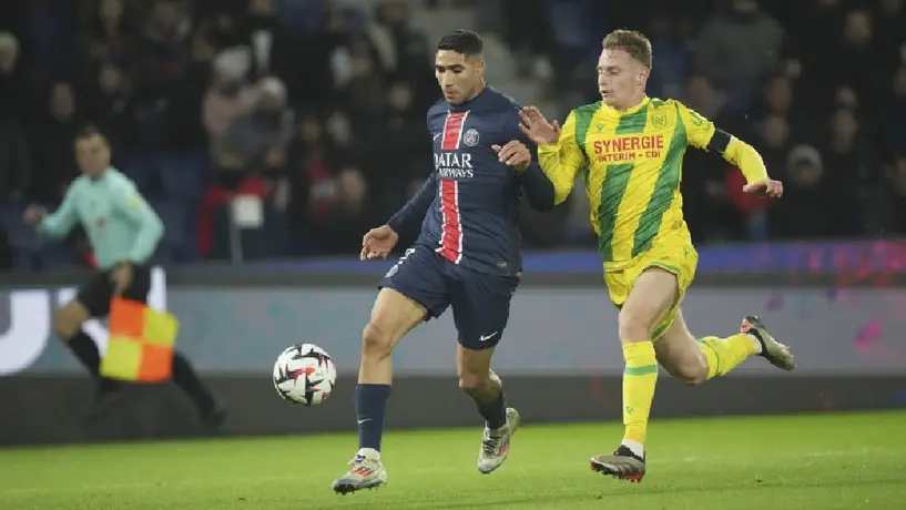 PSG mantiene invicto en la Ligue 1 con agridulce empate contra Nantes