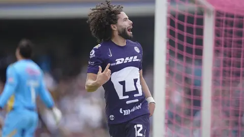 ¡Intratables! Pumas golea al Atlético San Luis con doblete de Chino Huerta