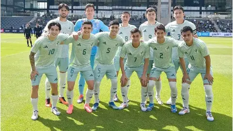 México Sub23, vence en tiempo agregado a la selección de Panamá en partido amistoso