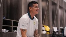 James Rodríguez y el reencuentro con la familia de Camilo Vargas en Liga MX