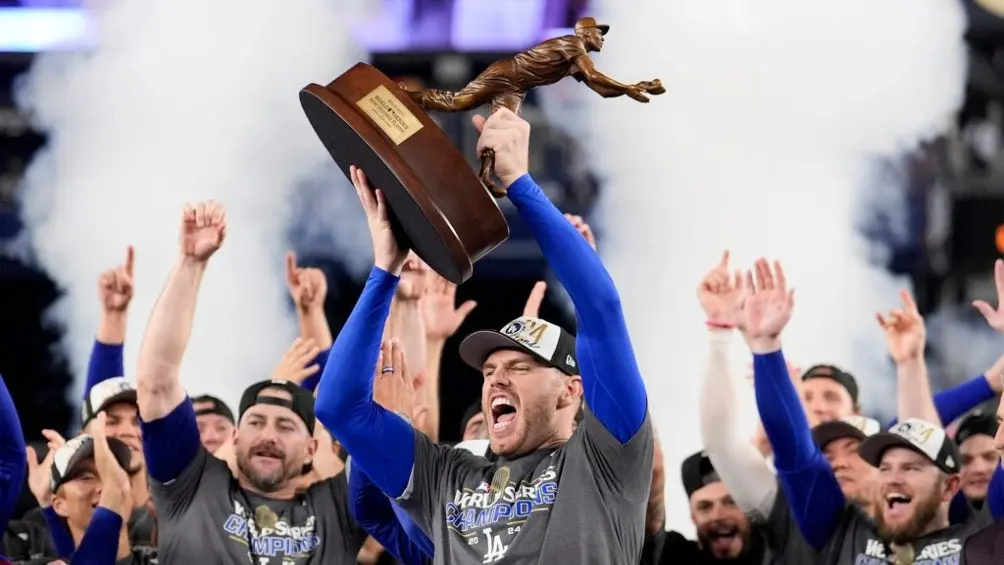 Freddie Freeman se convierte en el MVP de la Serie Mundial 2024 | AP