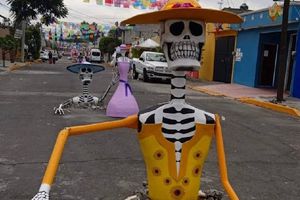 Calaveras gigantes en Tláhuac: Checa dónde estarán y la temática de este año