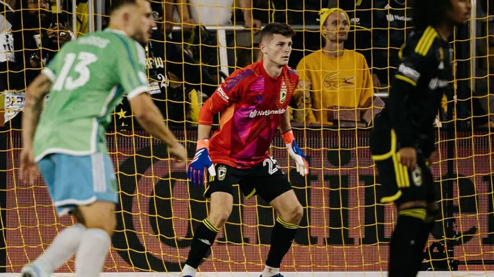 Columbus Crew sale goleado ante el Seattle Sounders tras poner de portero a un defensa