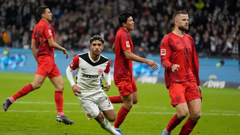 Frankfurt empata y le arrebata la victoria al Bayern Munich en los últimos minutos