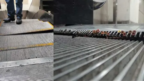 Metro señala a usuarios por falla en escaleras eléctricas de la estación Culhuacán