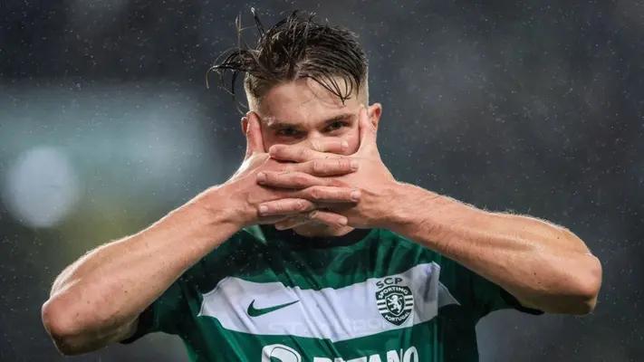 Viktor Gyökeres cerrará el 2024 como el mejor goleador del mundo