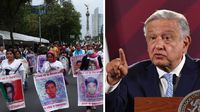 AMLO manda un mensaje a los padres y reconoce complicaciones en la investigación del caso Ayotzinapa