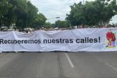 Marcha en Culiacán por la paz; piden poner fin a los enfrentamientos entre grupos delictivos