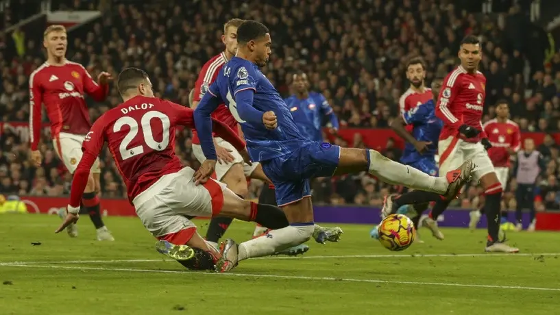 Premier League: Manchester United empata a un tanto con Chelsea en Old Trafford