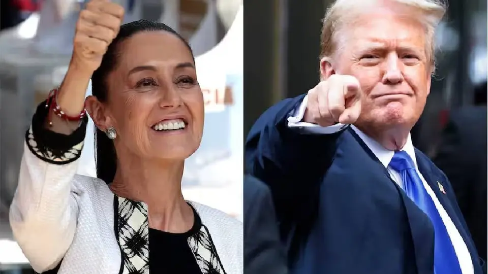 Claudia Sheinbaum felicita a Donald Trump por su victoria en elecciones de EE.UU.