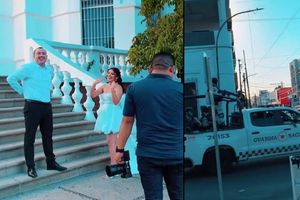 VIDEO: "No lo haga, compa” ¡La Guardia Nacional advierte a un novio de no casarse, en Culiacán!