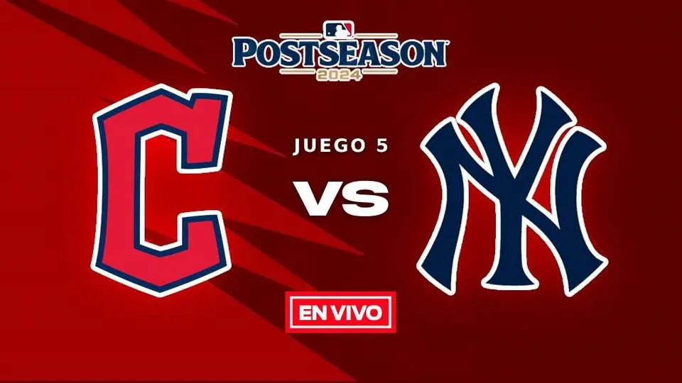 New York Yankees vs Cleveland Guardians EN VIVO Serie de Campeonato Juego 5