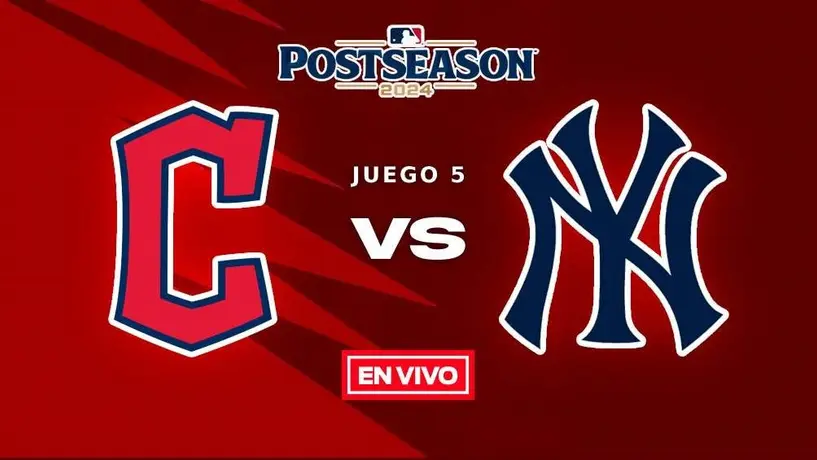 New York Yankees vs Cleveland Guardians EN VIVO Serie de Campeonato Juego 5