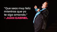 ¡Juan Gabriel llega al Zócalo!: Fecha, hora y setlist del concierto