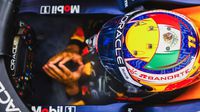 Checo Pérez corrió el Gran Premio de Singapur sin poder tomar agua