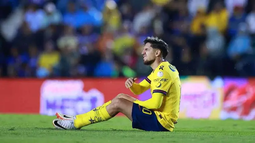 Siguen sumando lesiones en Coapa, jugadores del América suman más de 4 mil minutos perdidos
