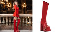 ¿Cuánto cuestan las botas que usó Belinda en su caída en el desfile de modas en París?