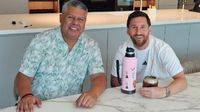 Claudio Tapia y Lionel Messi despiden el 2024 juntos