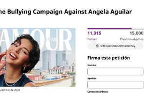 Eliminan foto de Ángela Aguilar como ‘Mujer del Año’; fans exigen frenar el bullying contra la cantante