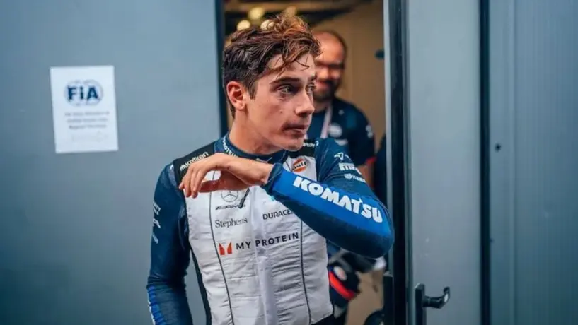 Franco Colapinto 'se venga' de Martín Brundle, periodista anti Checo Pérez