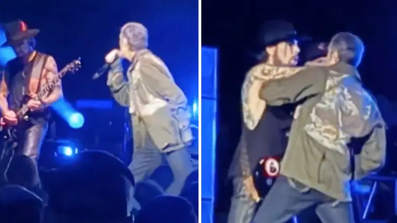 VIDEO: Integrantes de Jane’s Addiction protagonizan pelean en pleno concierto