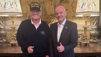 Infantino se reúne con Donald Trump en Florida: "Hablamos de la Copa del Mundo de 2026"