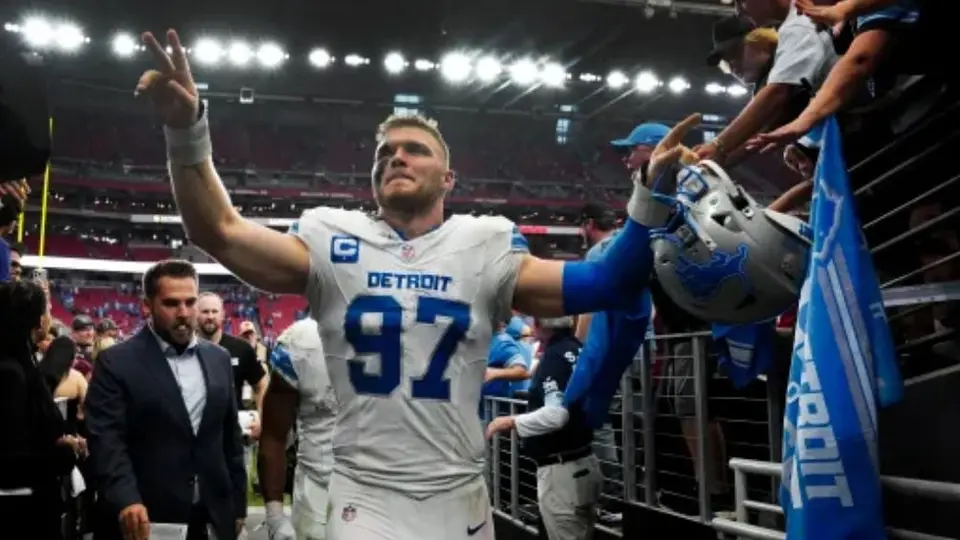 Aidan Hutchinson podría volver si los Lions llegan al Super Bowl