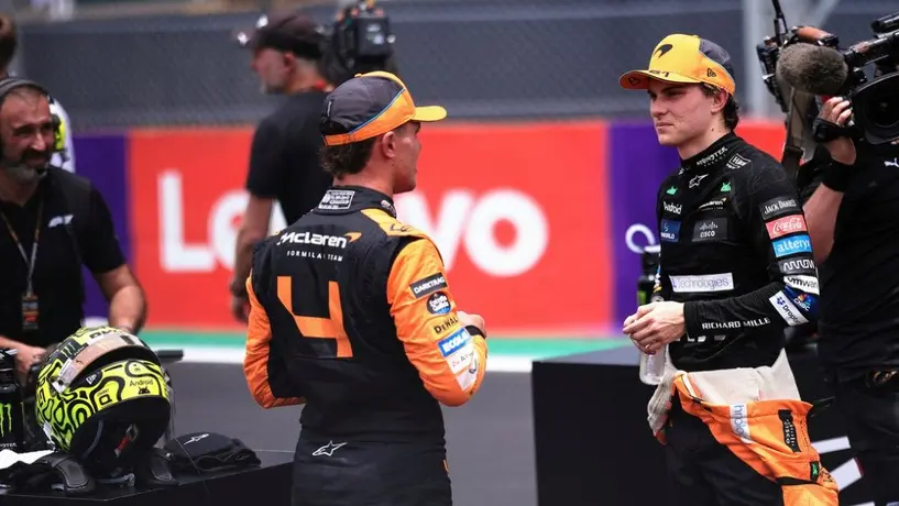 Lando Norris tras ganar la sprint de Brasil por la ayuda de Piastri: "No estoy orgulloso"