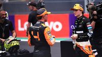 Lando Norris tras ganar la sprint de Brasil por la ayuda de Piastri: "No estoy orgulloso"