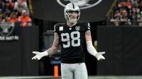 Maxx Crosby se someterá a cirugía de tobillo y se perderá el resto de la temporada con Raiders