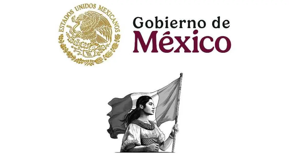 Claudia Sheinbaum da a conocer el nuevo emblema del Gobierno de México