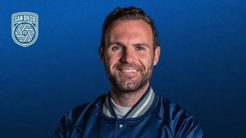 El español, Juan Mata, es nuevo socio del San Diego FC, el equipo donde jugará Chucky Lozano