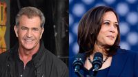 Mel Gibson se burla de la inteligencia de Kamala Harris y dice que votará por Donald Trump