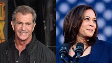 Mel Gibson se burla de la inteligencia de Kamala Harris y dice que votará por Donald Trump