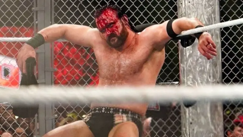 ¡Bad Blood! Drew McIntyre necesitó grapas tras sangrienta pelea con CM Punk