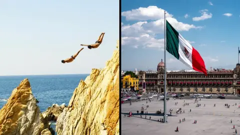 El Zócalo de la CDMX tendrá su propio Acapulco… ¡Con todo y La Quebrada!
