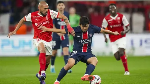Reims saca empate y frena el paso perfecto del PSG en la Ligue 1