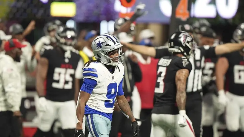Los Dallas Cowboys no levantan, cayeron 27-21 en su visita a los Atlanta Falcons