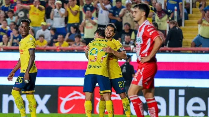 ¡Sufrido empate! América rescata un punto vs Necaxa en tiempo agregado
