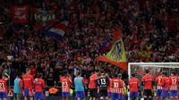 Atlético de Madrid identificó a dos personas involucradas en incidente en Derbi Madrileño